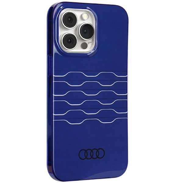 Audi iPhone 13/13 Pro Mobilskal Magsafe IML - Blå