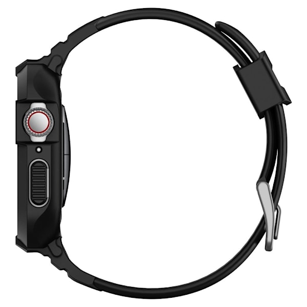 SPIGEN Armband Rugged Armor Pro Apple Watch 4/5/6/7/8/SE (44/45mm) Svart