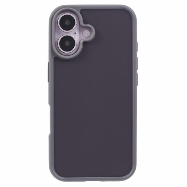 X-LEVEL Mobilskal till iPhone 16 Akryl TPU Gummiskydd - Grå