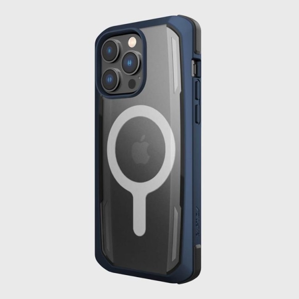 Raptic iPhone 14 Pro Case Magsafe Secure Armored - sininen