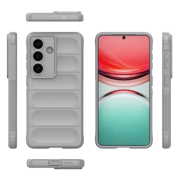 Mobilskal till Samsung Galaxy S26 Plus Anti-Drop Mjuk TPU Robust - Ljusgrå