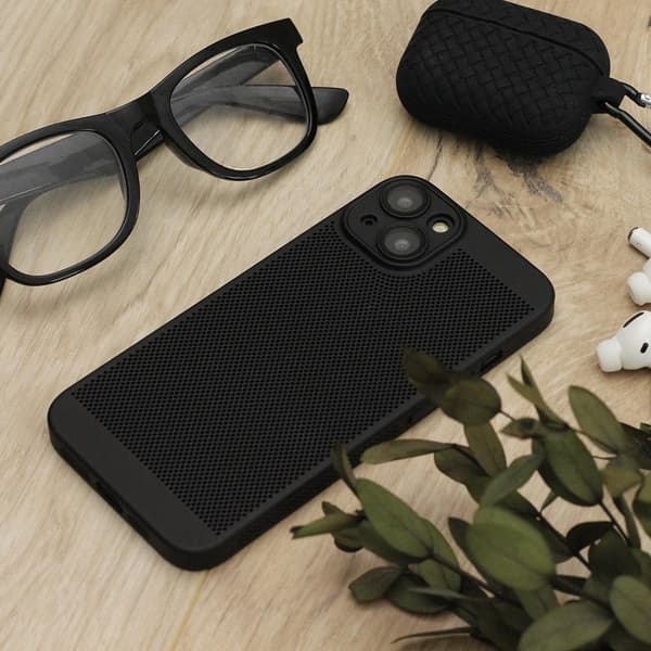 Svart Airy Skal iPhone 15 Pro Max - Slankt Skyddande