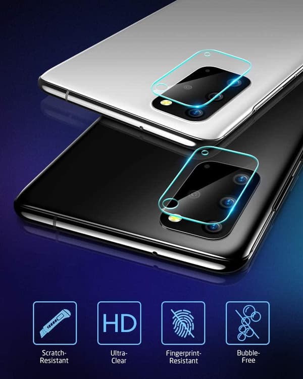 Kameralinsskydd till Samsung Galaxy S20 Plus Transparent