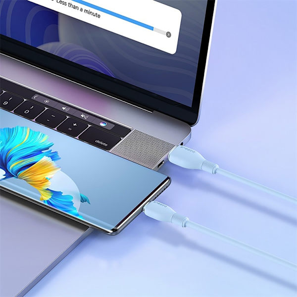 Baseus USB-A - USB-C kabel 100W 2m Pudding - Blå Blå