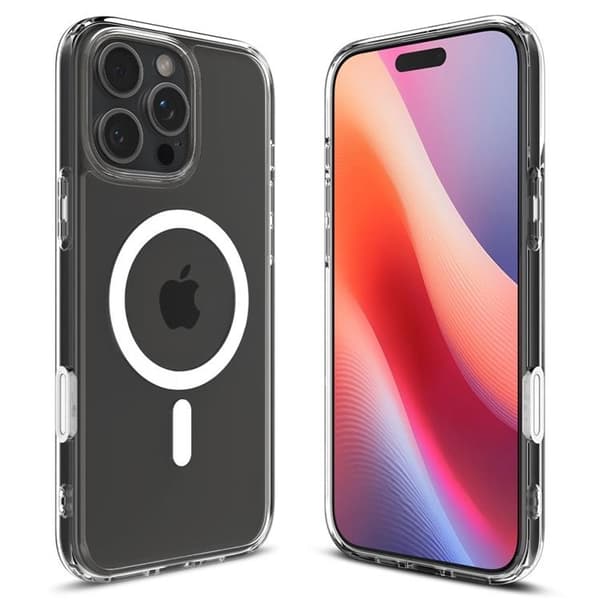Spigen Mobilskal till iPhone 16 Pro Max MagSafe Ultra Hybrid "T" - Vit Vit