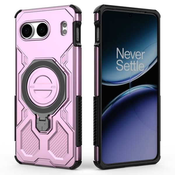 Mobilskal till OnePlus Nord 4 Plast Shockproof - Rosa Rosa