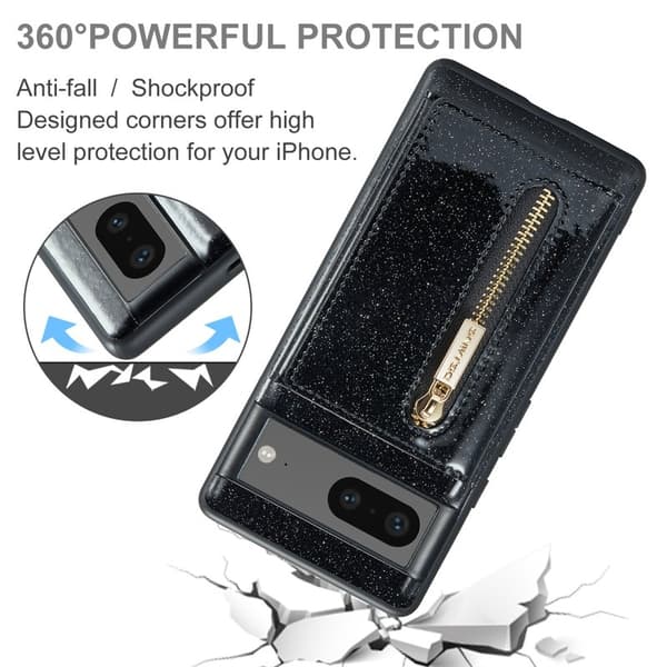 DG.MING M3 Series Mobilskal till Google Pixel 7 5G Magnetisk Svart