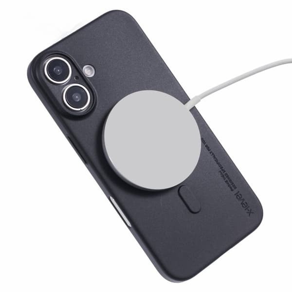 X-LEVEL Mobilskal till iPhone 16 MagSafe Hård PP Matt 0.18mm Svart