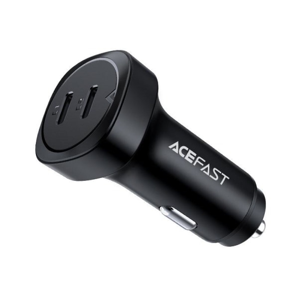 Acefast Billader 72W 2x USB-C - Sort