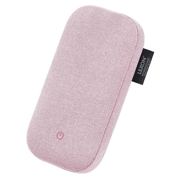Lexon Trådlös PowerBank 5000mAh med Bluetooth-Högtalare - Rosa Rosa