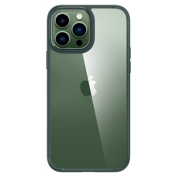 Spigen iPhone 13 Pro Skal Ultra Hybrid - Midnight Grön