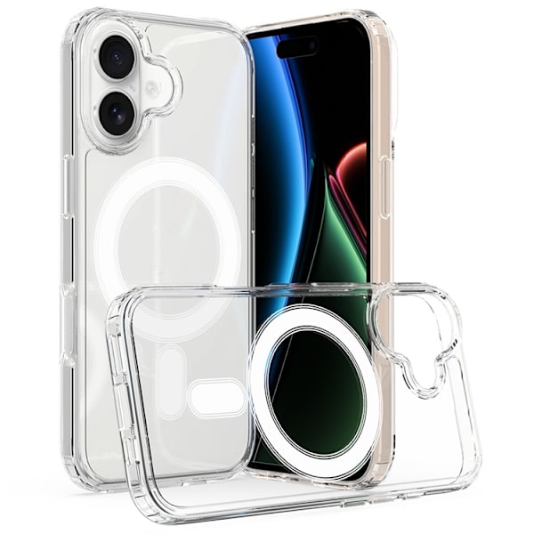 Mobilskal till iPhone 17 MagSafe - Transparent Transparent