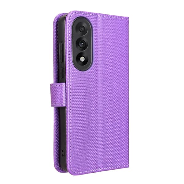 OnePlus Nord 5 Plånboksfodral Diamond Texture - Lila Lila