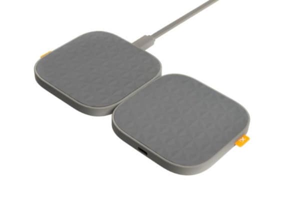 Xtorm Trådlös Qi Snabbladdare Duo 2x15W - Grå Grå