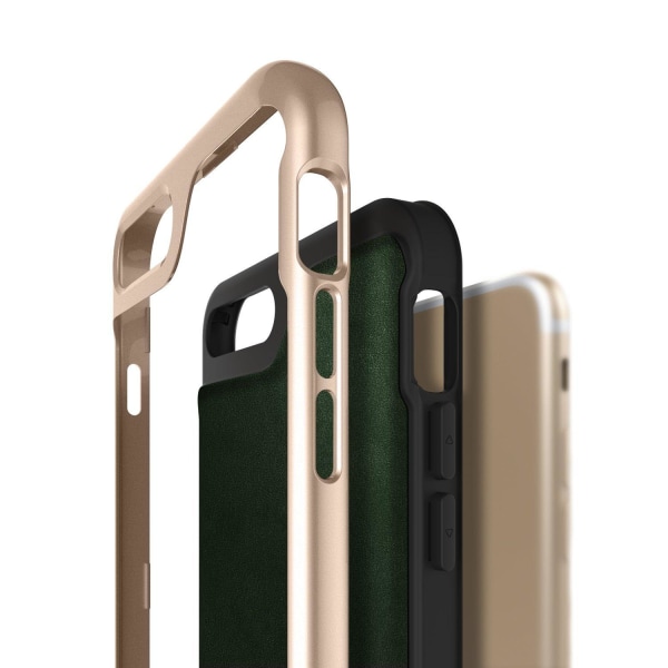 Caseology Envoy Äkta Läder Skal iPhone 7 Plus - Grön Grön