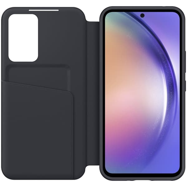 Samsung Galaxy A54 5G Plånboksfodral Smart View Wallet - Svart Svart