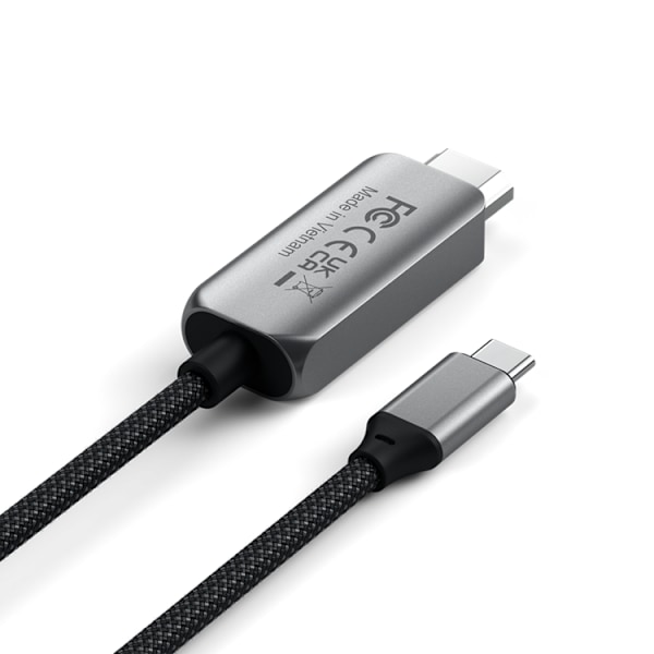 Satechi USB-C Till HDMI Kabel 2m - Svart