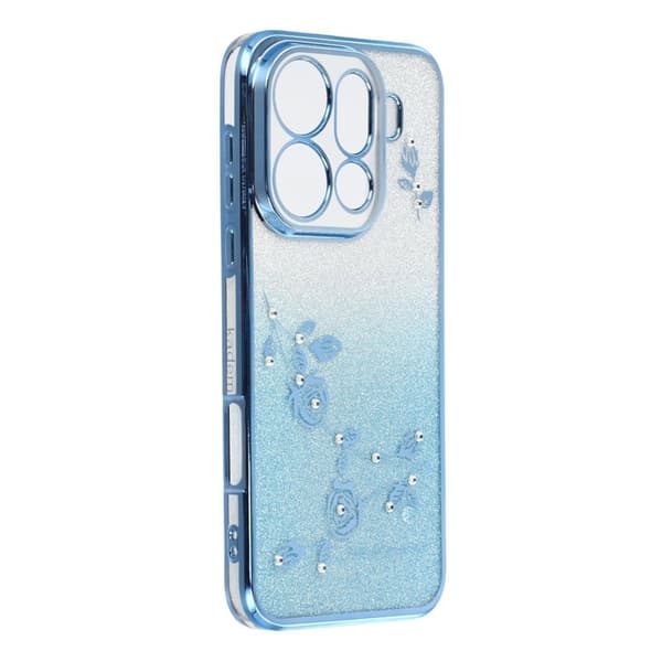 KADEM Mobilskal till Oppo Find X9 Pro 5G Plast Blommönster - Blå