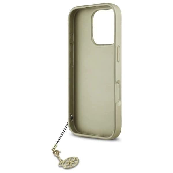 Guess Mobilskal till iPhone 16 Pro Max 4G Charms Collection - Svart Black