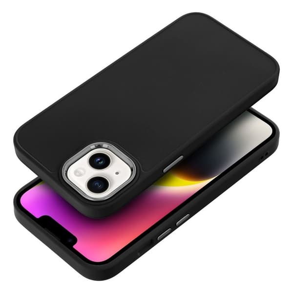 iPhone 16 Mobileskal Futera Frame - Svart Svart