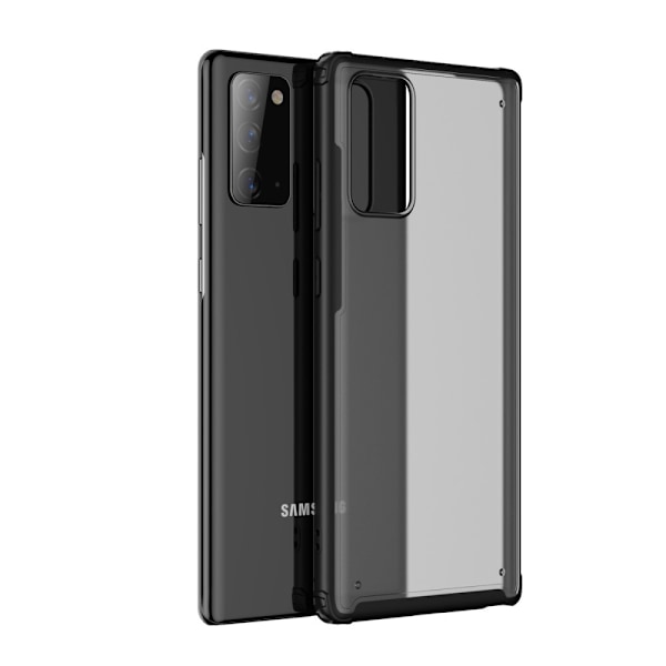 Armor Series Matte PC + TPU Hybrid Skal Till Galaxy Note 20 - Svart Svart