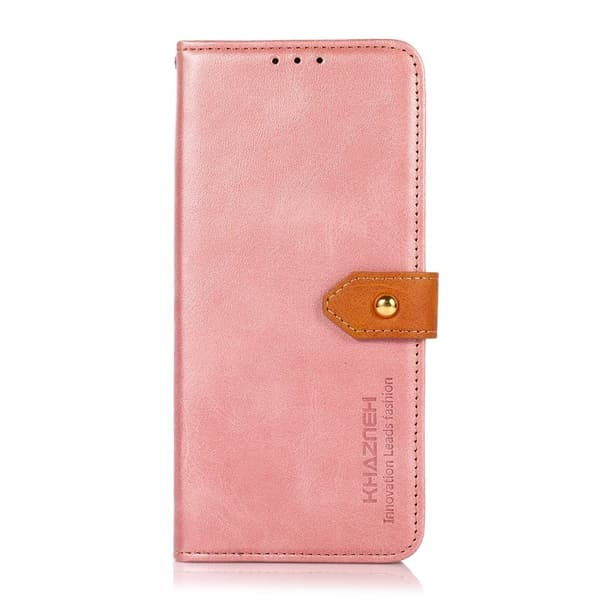 KHAZNEH Xiaomi 17 Pro Max Plånboksfodral Konstläder - Roséguld