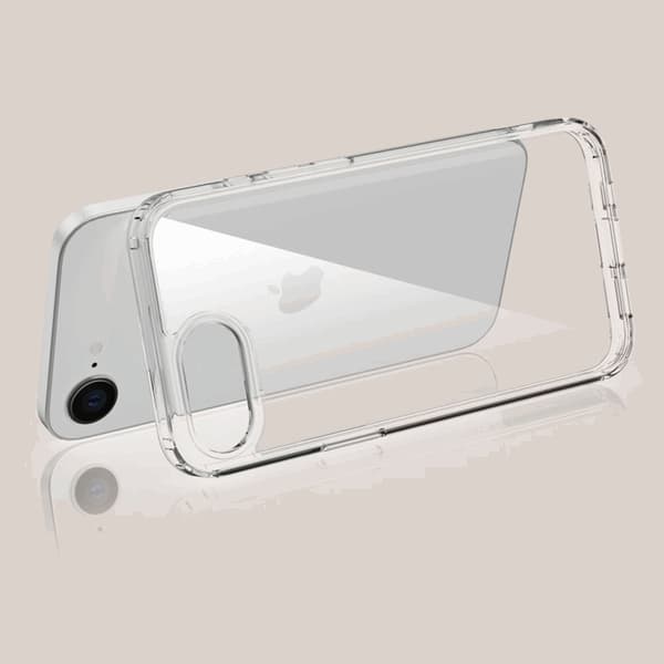 Tech-Protect Mobilskal till iPhone 16e/17e Flexair - Clear Transparent