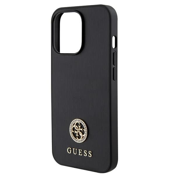 Guess Mobilskal till iPhone 13 Pro Max MagSafe Strass Metal Logo