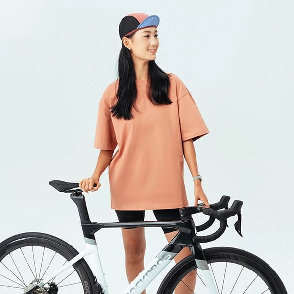 Rockbros Cykelkeps med Visir - Röd Röd