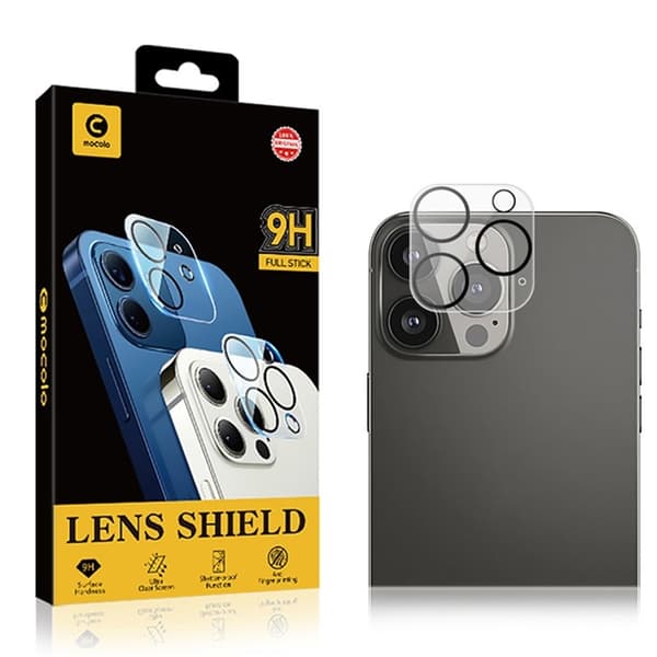 Mocolo iPhone 15 Pro Max Kameralinsskydd i Härdat glas HD Transparent