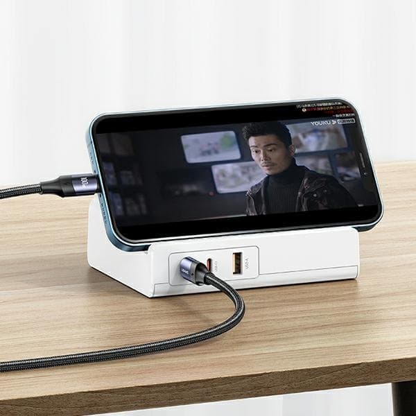 USAMS Grendosa 65W Super Si USB Förlängning (US-CC160) – Vit