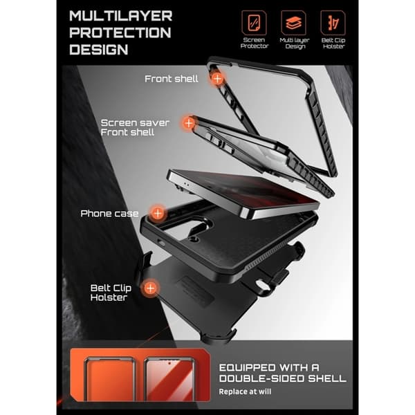 SupCase Mobilcover Til Galaxy S26 Magsafe Unicorn Beetle Pro Svart