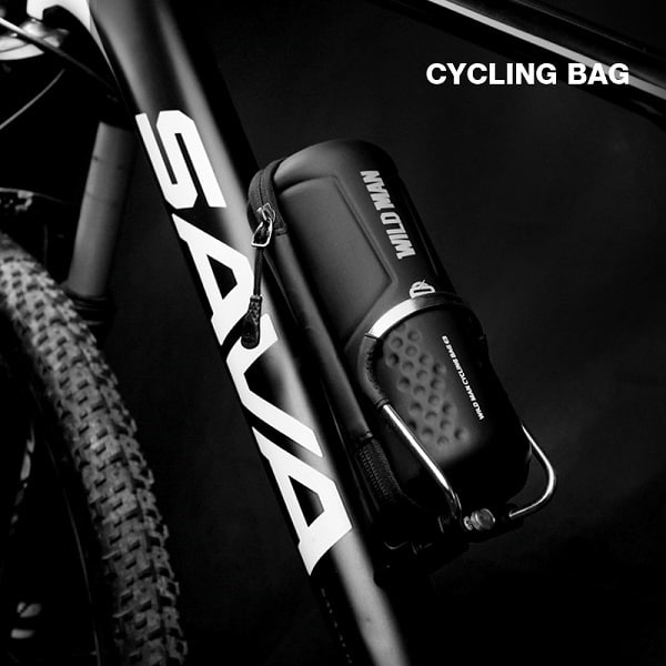 WILDMAN E3 Flaskhållarväska cykel - Svart