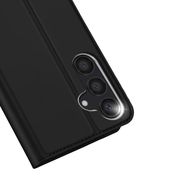 DUX DUCIS Skin Pro Samsung Galaxy S24 Plånboksfodral KonstLäder - Svart