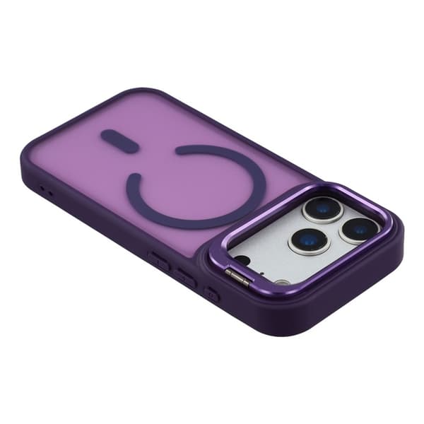 Mobilskal till iPhone 17 Pro MagSafe Lins Kickstand - Lila Lila