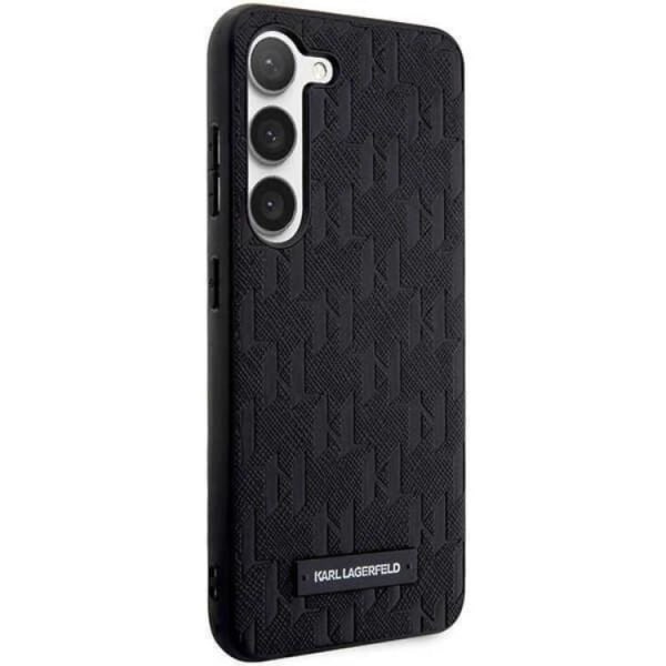 Karl Lagerfeld Galaxy S23 Plus -kuori Saffiano Mono Metal Logo - S