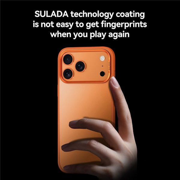SULADA Mobilskal till iPhone 17 Pro Shockproof Matte - Blå Blå