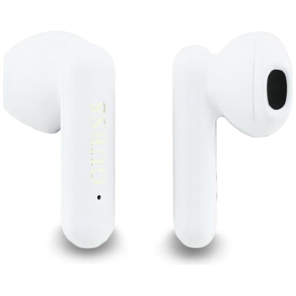 Guess TWS In-Ear Hörlurar Bluetooth 4G Metal Logo - Vit
