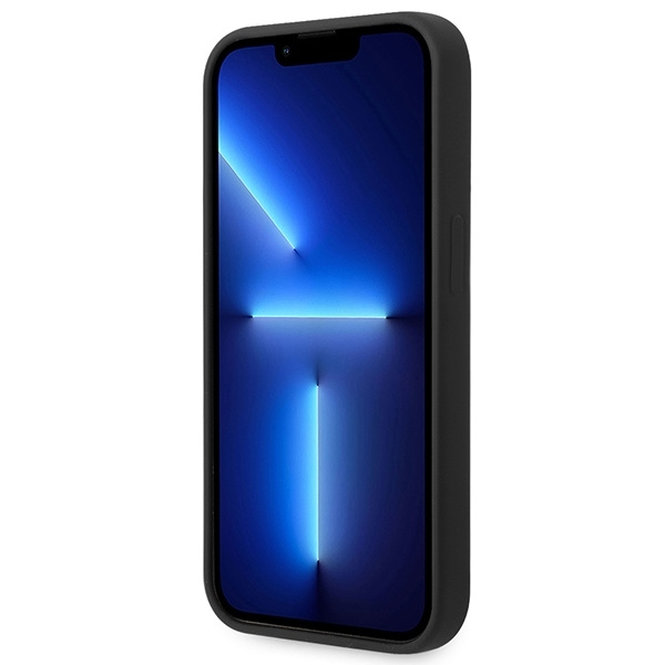 Guess Mobilskal till iPhone 14 Pro MagSafe Silicone Triangle