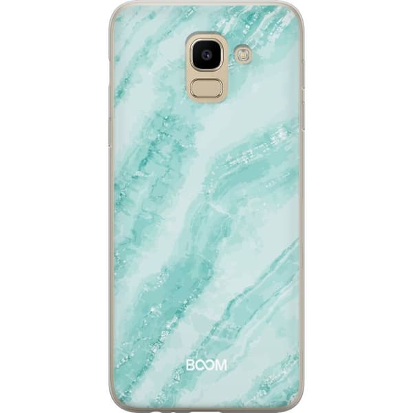 Mobilcover til Samsung Galaxy J6 med Mint Marble