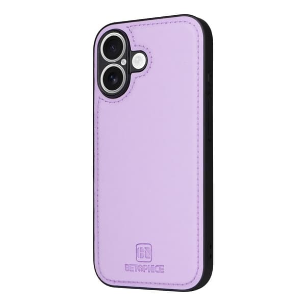 BETOPNICE iPhone 17 Plånboksfodral Magnetiskt Detachable Konstläder - Lila