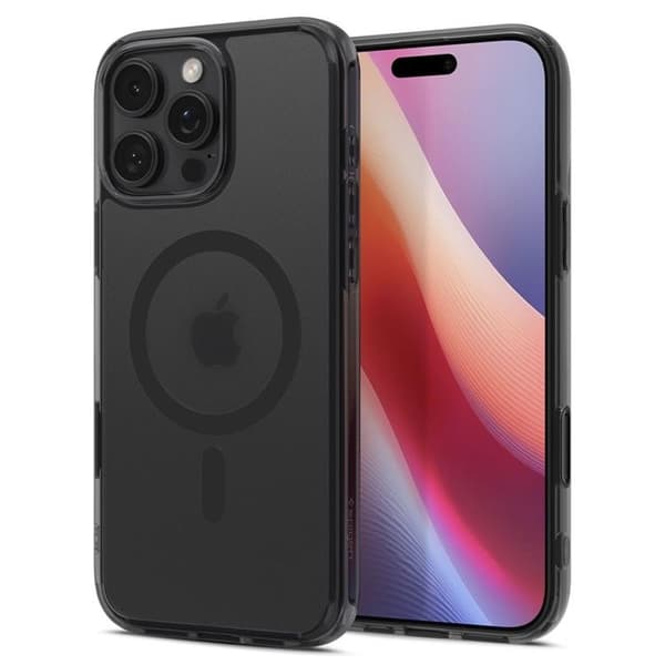 Spigen telefontaske til iPhone 16 Pro Max MagSafe Ultra Hybrid „T“ - Sort Svart