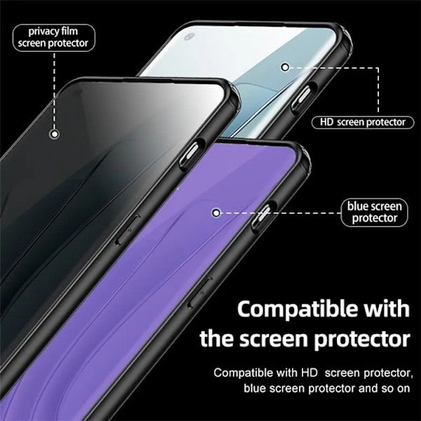 OnePlus 11 5G Mobilskal DropProof Hybrid TPU - Clear