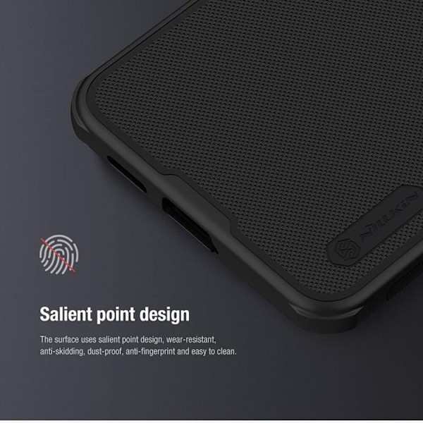 Nillkin Galaxy S24 Plus Mobilskal Super Frosted Shield Pro - Blå