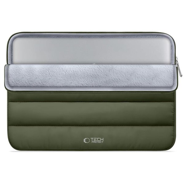 Tech-Protect Datorfodral 13"-14" Fluffy - Army Grön Grön