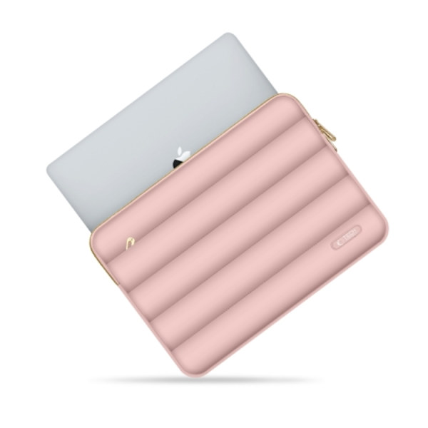 Tech-Protect Laptop 13-14" Datorfodral Puffy - Dusty Rosa Rosa