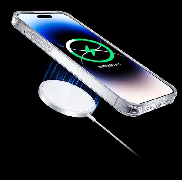 Kingxbar iPhone 14 Plus Skal Magsafe PQY Go Out - Sort Black