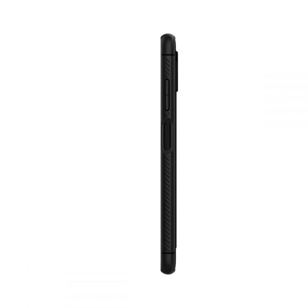 Spigen Rugged Armor -kuori Xiaomi Poco X3 / X3 Pro / X3 NFC - Mattamusta Black