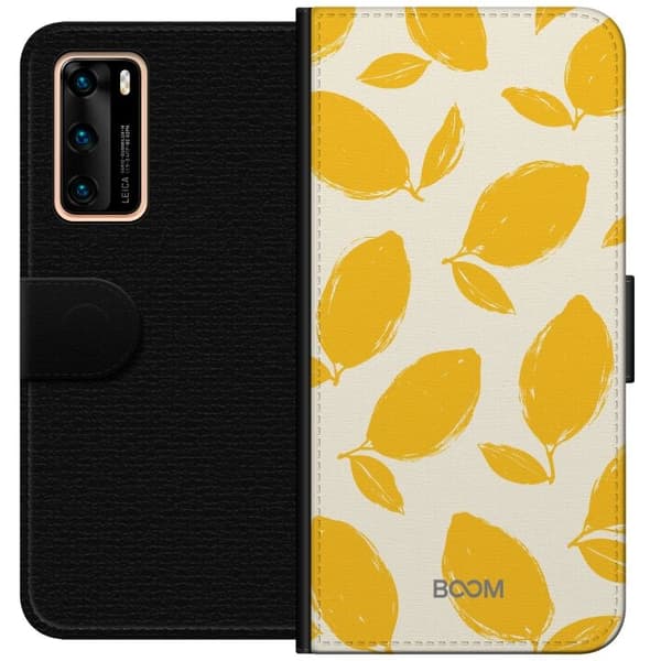 Plånboksfodral till Huawei P40 med Lemon Breeze
