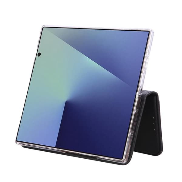 ABEEL Samsung Galaxy Z Fold7 5G Plånboksfodral RFID-Skydd Konstläder Svart